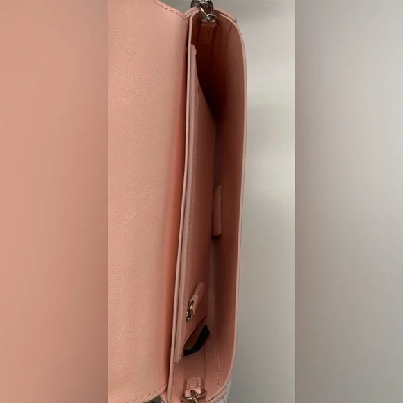 NWT Loeffler Randall Ballet Pink Leather Shoulder Bag - Picture 7 of 14